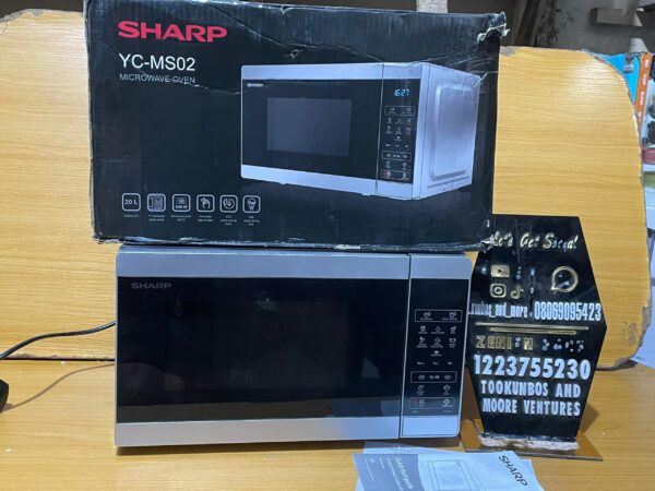 Sharp YC-MS02 microwave oven.