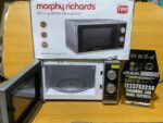 Morphy Richards 20 Litre 800W Manual Silver Microwave oven. 