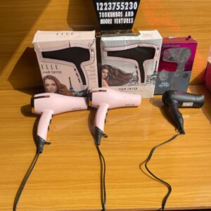 The ELLE Hair Dryer and  Healthy Heat ProLite Dryer. 