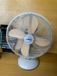 Tower Metal Desk Fan. 