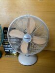 Tower Metal Desk Fan. 