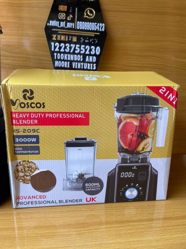 Gemat Rebranded Voscos HS-209C Heavy Duty Professional Blender. 