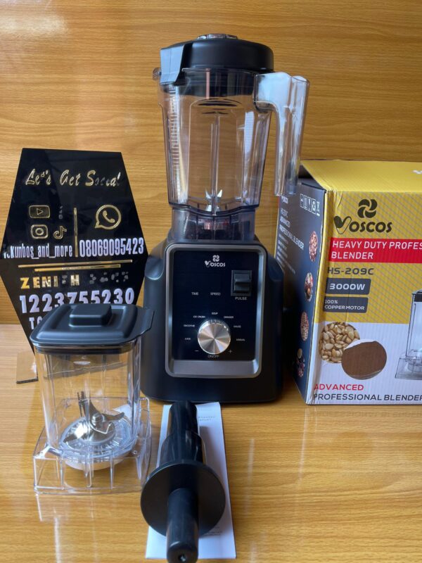 Gemat Rebranded Voscos HS-209C Heavy Duty Professional Blender. 