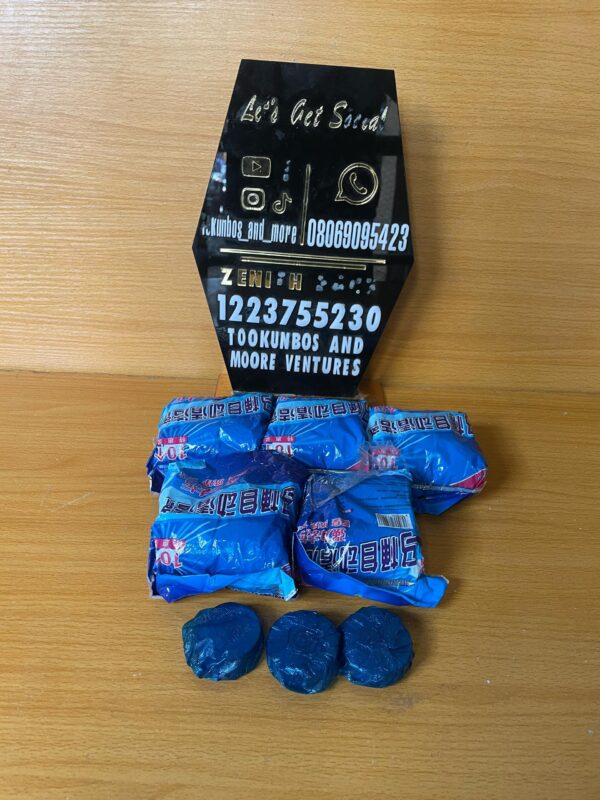 Automatic toilet bowl cleaner tablets or blocks