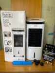 Black+Decker 7 Litre Digital 2-in-1 Air Cooler (model BXAC65002GB).
