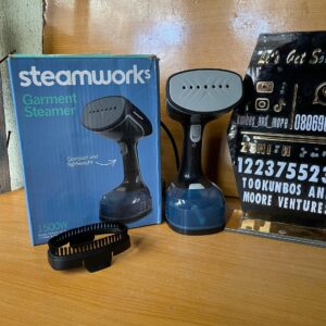 Steamworks Handheld Garment Steamer, 1500W. 