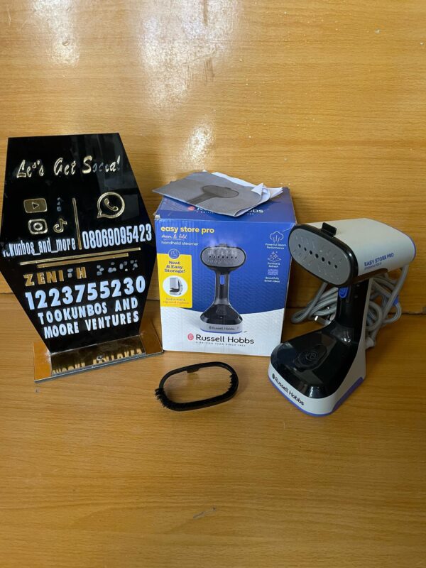 Foldable Easy Store Pro Handheld Garment Steamer. 