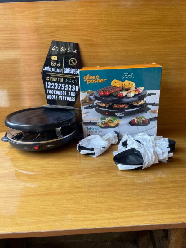 Giles & Posner Tabletop Raclette Grill. 
