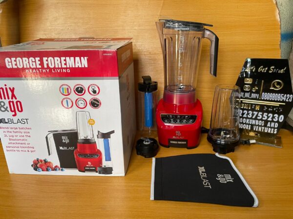 George Foreman Mix & Go XL Blast Blender & Smoothie Maker - 800w