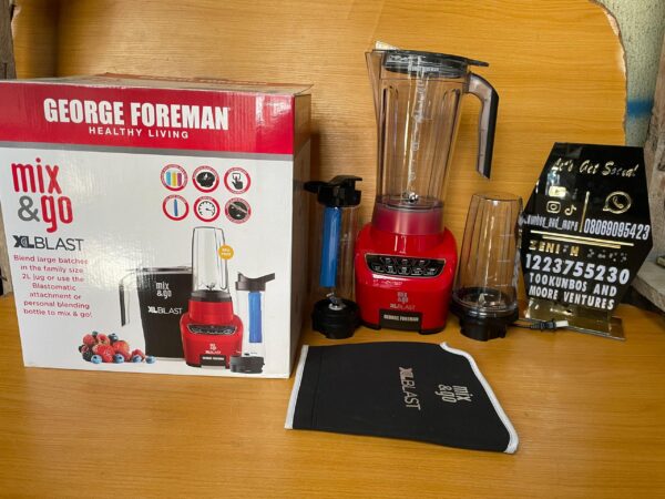 George Foreman Mix & Go XL Blast Blender & Smoothie Maker - 800w