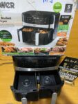 Tower Dual Basket AirFryer - Towt17088 - 2600W - 9L