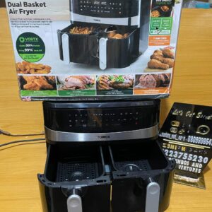 Tower Dual Basket AirFryer - Towt17088 - 2600W - 9L
