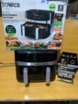 Tower Dual Basket AirFryer - Towt17088 - 2600W - 9L