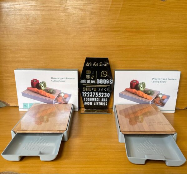 Chopping Board with tray