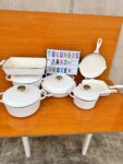Cast iron Pots set of 7