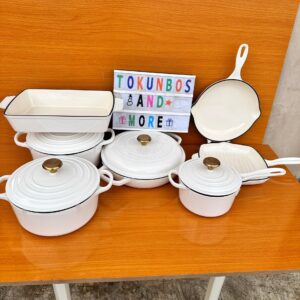 Cast iron Pots set of 7