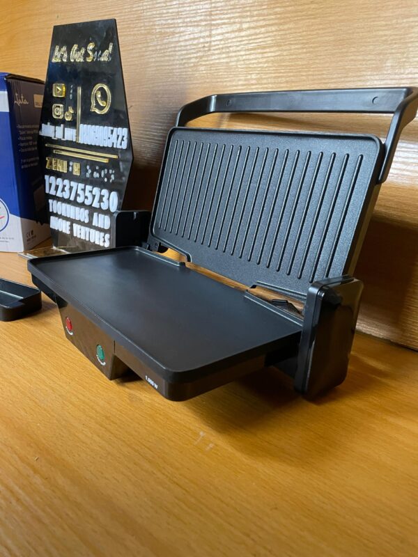 Jata Electric Grill & Grill With Non-Stick Striped Plates-1000W