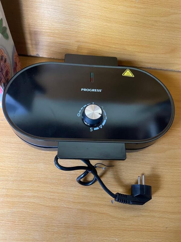 Progress Heart-shaped Double Waffle Maker - 1200W