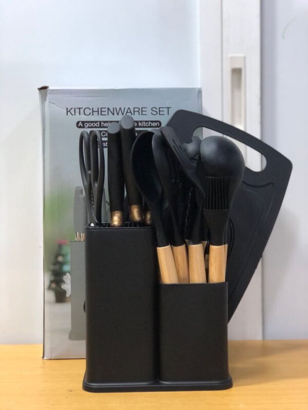 19 pieces Silcon Spoon Set