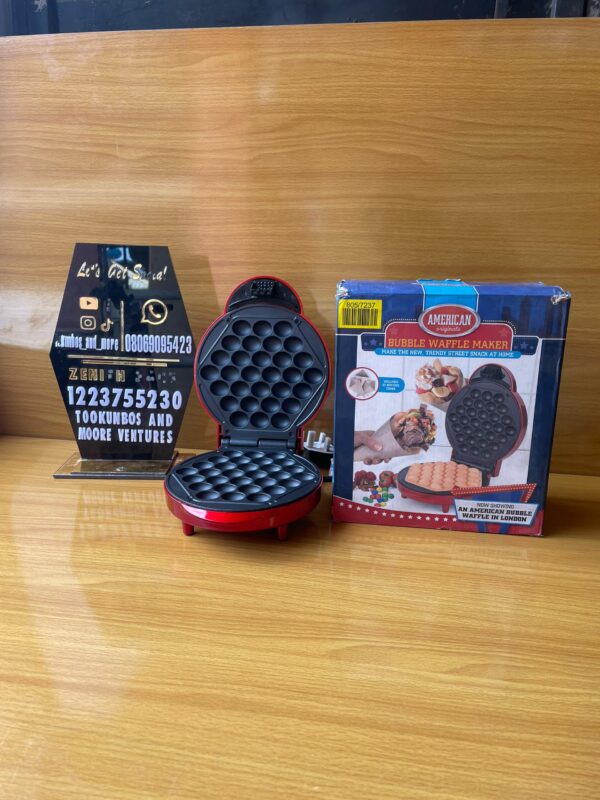 American Originals EK2551OAR Bubble Waffle Maker