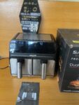 Salter 7.6L Dual Air Pro Digital Touchscreen AirFryer-1700W