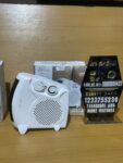 Fine Element Portable Flat Fan Heater