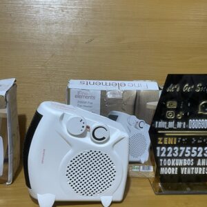 Fine Element Portable Flat Fan Heater