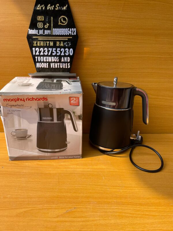 Morphy Richards Signature 1.5L Rapid Boil Cordless Jug Kettle