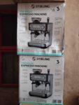 Stirling Premium Espresso Coffee Maker With Grinder