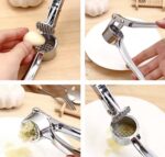 Imitating Stainless Steel Garlic Press Crusher Kitchen Cooking Vegetables Ginger Squeezer Masher Handheld Ginger Mincer Tools