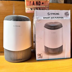 Breathe easy with our Smart Air Purifier. Clean your air supply with a powerful H13 HEPA filter and an inbuilt UV function, zapping bacteria and viruses.