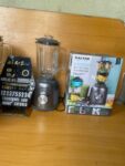 Salter EK4383GUNMETAL Cosmos Glass Jug Blender, 800 W, 1.5 L, Two Speed Settings, Pulse Function, Detachable Design, Stainless blade