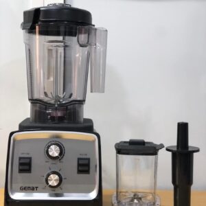 Gemat Industrial Heavy Duty Blender - 100% Copper Coil Motor