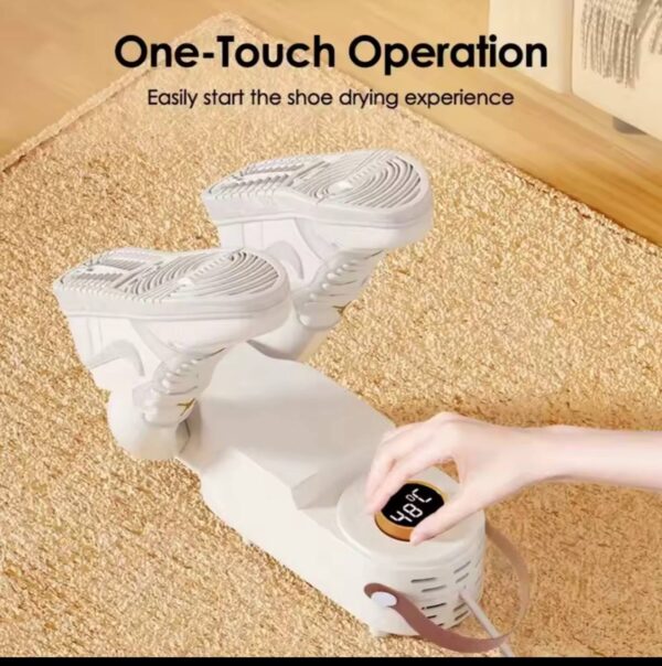 Intelligent Timer Shoe Dryer Adjustable Dryer Quick Drying Deodorizing Sterilizing Shoe Dryer Household Shoe Warmer Heater