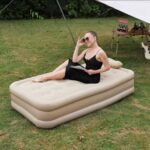Automatic Self-Inflating Air Bed with Built-in Pump Home Furniture Inflatable Mattress Convenient for Outdoor Activities